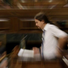 El secretario general de Podemos, Pablo Iglesias.-JOSÉ LUIS ROCA