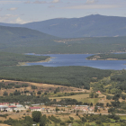 Detalle de la comarca dePinares, la mayor masa forestal contínua de España. HDS