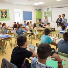 Inicio del curso escolar en el colegio El Pilar de Valladolid.-EL MUNDO