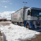 Camión implicado en el accidente.-ICAL