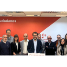 Presentación de los candidatos de Ciudadanos para las elecciones municipales en Valladolid.