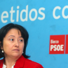 La procuradora del PSOE y candidata a la alcaldía de Ponferrada, Ángela Marques-Ical
