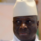 Jammeh, en una imagen de archivo, en marzo del 2014.-AFP