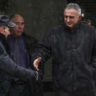El comisario Manel Castellví, saliendo del Tribunal Supremo.-DAVID CASTRO