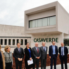 El alcalde de Valladolid, Jesús Julio Carnero, asiste a la inauguración de un nuevo hospital de neurorrehabilitación del Grupo Casaverde con 99 habitaciones en Valladolid.- ICAL