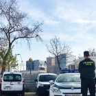 Registro en la caseta de obras de Plaza de las Glórias.-GUILLEM SÀNCHEZ