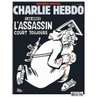 La portada del número especial de 'Charlie Hebdo', conmemorativo del primer aniversario del atentado yihadista contra el semanario satírico.-