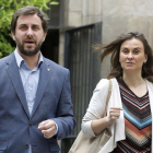 Toni Comín y Meritxell Serret, en una imagen de archivo.-RICARD CUGAT