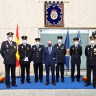 Acto de jura del cargo de los nuevos oficiales de Policía destinados en Valladolid.- E.M.