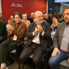 Oriol Junqueras interviene en el Consell Nacional de ERC, en su sede delante el partido.-Foto: RICARD CUGAT