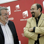 José María González y Santiago Ordóñez, en una imagen de archivo-JOSÉ MARÍA GUTIÉRREZ