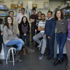 Equipo dirigido por Enrique Monte en las instalaciones del Instituto Hispano Luso de Investigaciones Agrarias (Ciale).-ENRIQUE CARRASCAL