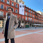 Borja Sémper, ayer, en Valladolid. | ALBERTO UTRERA