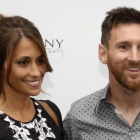 Antonella Rocuzzo y Leo Messi.-GTRES