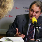 El expresident de la Generalitat, Artur Mas, en una entrevista a Catalunya Ràdio.-JORDI BEDMAR