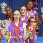 Jugadoras cadetes del UVA-Ponce de esta campaña.-J. M. Lostau