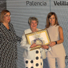 Armisén, Ortega y Hervella, en el Día de la Provincia de Palencia.-ICAL