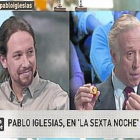 En el artículo, el periodista Eduardo Inda reprocha a Podemos haber apoyado a Joseba Asirón (EH Bildu) como alcalde de Pamplona.-