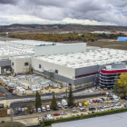 Imagen aérea de la nueva fábrica de Campofrío en Burgos.-ISRAEL L. MURILLO