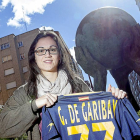 Amaia Garibay cuenta los días para lucir su 77 con la absoluta-JOSÉ C. CASTILLO