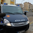 LLegada de los tres detenidos por el caso de abuso sexual en Aranda de Duero para declarar en el juzgado de Aranda de Duero en diciembre de 2017-ICAL