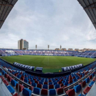 Vista panorámica del estadio del Levante UD, el Ciudad de Valencia, con capacidad para 25.354 espectadores.-EL MUNDO