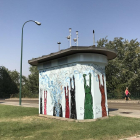 Estación de Control de Contaminación Atmosférica en el barrio Huerta del Rey-ICAL