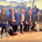 Campos, Casares, Carnero, Carrera y Martínez ayer, en Villalbarba.-EL MUNDO