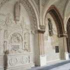 El Arzobispado de Burgos, la Obra Social La Caixa y la Fundación Caja de Burgos inauguran la restauración del Claustro alto de la catedral.-ICAL