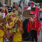Un grupo de niños en las fiestas de Quintanilla de Onésimo.-EL MUNDO