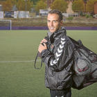 Borja Jiménez, entrenador del Real Valladolid B-Miguel Ángel Santos