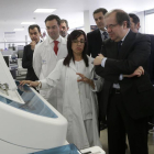 El presidente de la Junta de Castilla y León, Juan Vicente Herrera, visita las nuevas instalaciones del Hospital Comarcal de Benavente (Zamora)-Ical