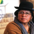 La expresidente del Tribunal Supremo Electoral  de Bolivia, María Eugenia Choque Quispe.-EFE