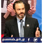 Acisclo Valladares, ministro de Economía de Guatemala.-TWITTER
