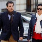 Marjaliza, llegando a la Audiencia-MARISCAL (EFE)