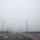 Densas nieblas en la ciudad de Salamanca el 6 de diciembre.-ICAL
