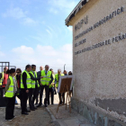 El consejero de Fomento y Medio Ambiente, Antonio Silván, visita las obras de la nueva ETAP (Estación de Tratamiento de Agua Potable) de Peñaranda de Bracamonte-Ical