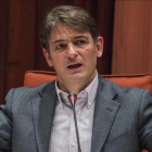 Oriol Pujol en la comisión del Parlament, en marzo pasado.-FERRAN SENDRA