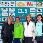 Sandra Pizarro, Adela Ortega junto a Mariví Llorente y Lourdes Merino.-