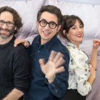 Berto Romero, Eva Ugarte y Carlos Therón, presentan la sèrie Mira lo que has hecho.-RICARD FADRIQUE