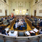 Imagen de un pleno del Ayuntamiento de Valladolid.-ICAL