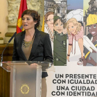 Mayte Mrtínez, durante una intervención en el Ayuntamiento.-Miguel Ángel Santos