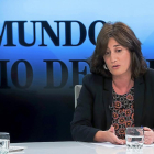 María Sánchez durante ‘La Quinta Esquina’, programa emitido en La 8 Valladolid.-PHOTOGENIC / PABLO REQUEJO