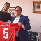 Fernando Barba, central del Sporting, es el fichaje más caro de la Segunda División este verano.-EL MUNDO
