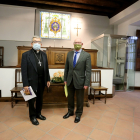 Luis Argüello presenta los resultados económicos de la diócesis vallisoletana junto a José María Conde. ICAL