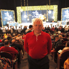 Vecino de la localidad de Palencia,que seguía el Sorteo Extaordinario de Navidad, que se celebra en el Teatro Real de Madrid y que resultó agraciado con un quinto premio-Ical