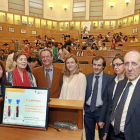 Anna Bigas, Rosa Maldonado, José María Moraleda, Nieves Mijimolle, Pablo Menéndez, Elena Díaz-Rodríguez y Miguel Ángel Piris antes del simposio-Ical