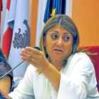 La alcaldesa de Medina, Teresa López.-SANTIAGO G. DEL CAMPO