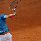 Rafa Nadal, durante el abierto disputado en Madrid-JOSÉ LUIS ROCA