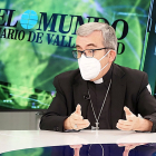 Luis Argüello en el programa ‘La Quinta Esquina’, emitido ayer en La 8 de Valladolid. / PABLO REQUEJO